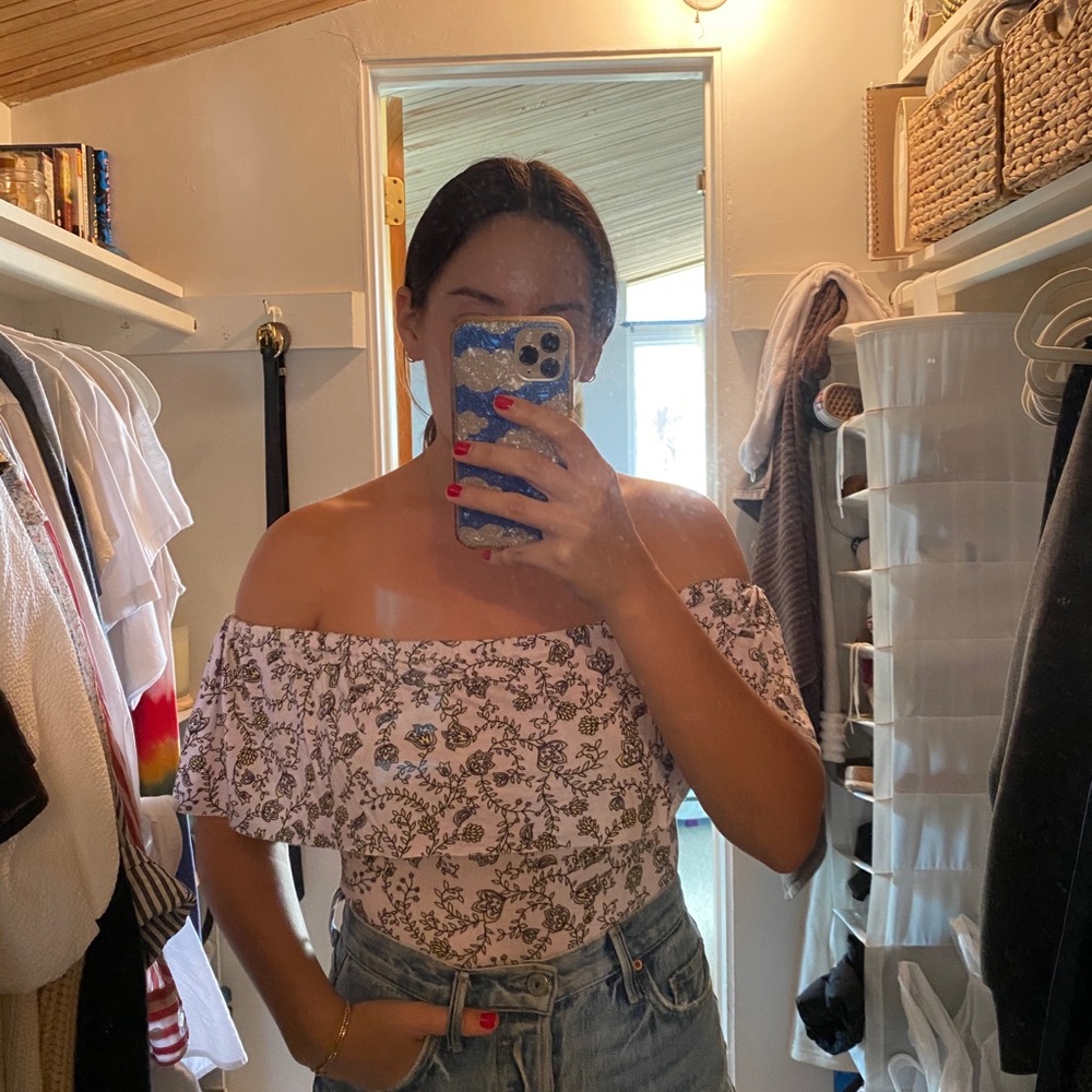 Clayton off the shoulder bodysuit